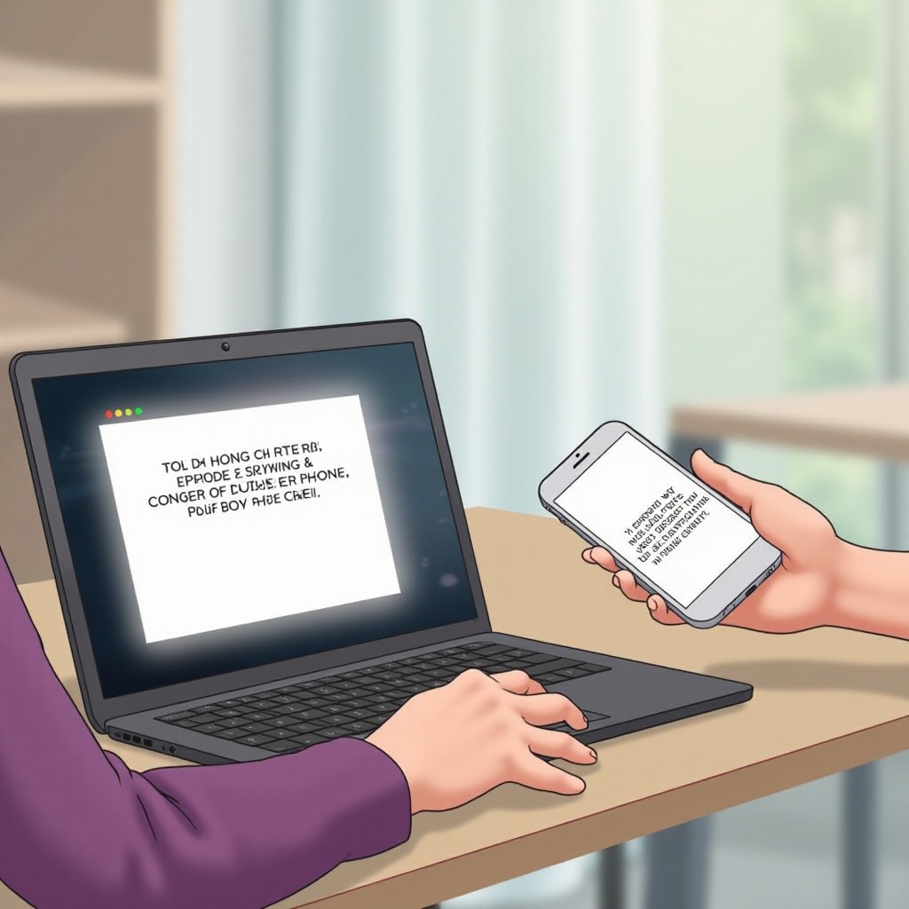 Chromebook ตรวจพบโทรศัพท์ผิดเครื่อง