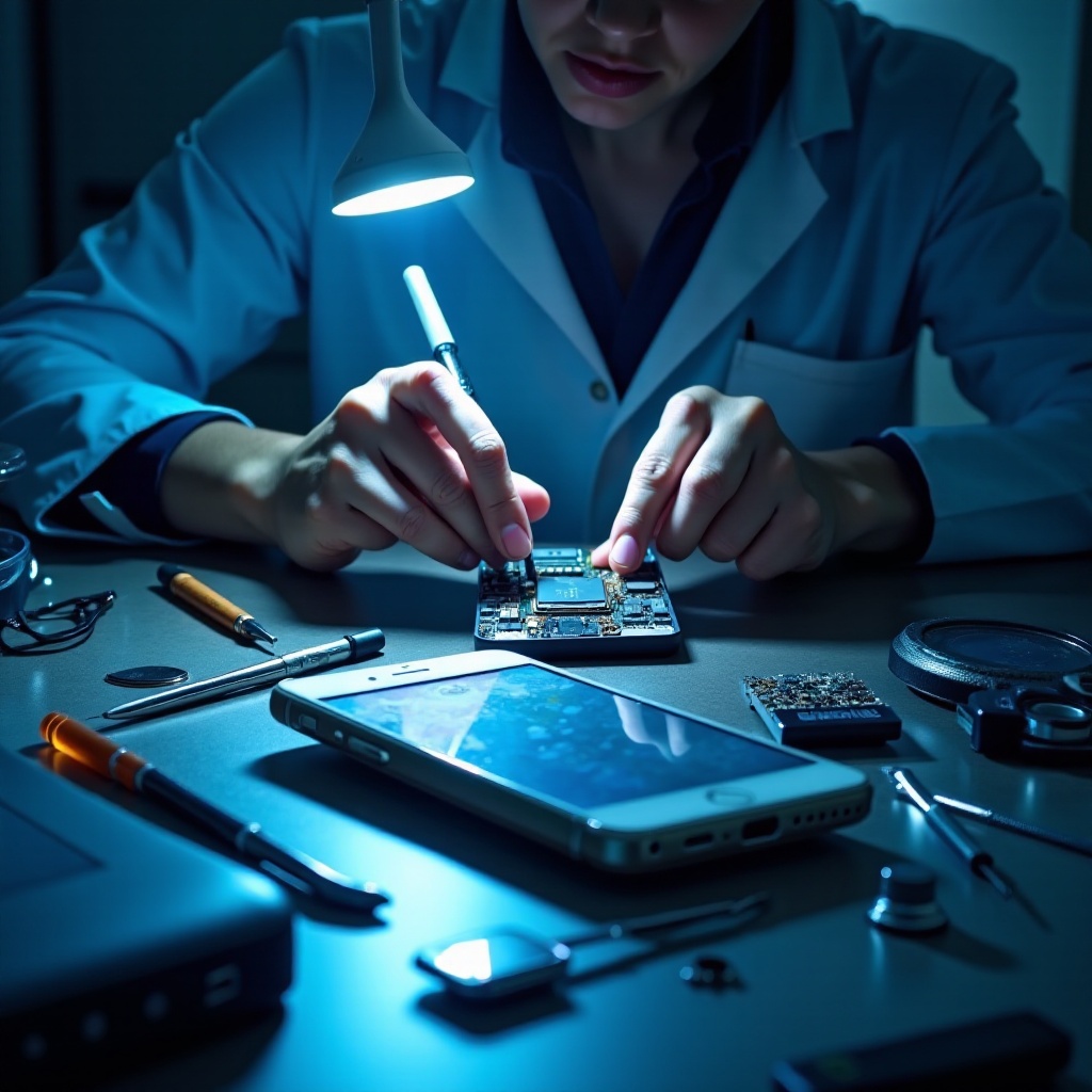 ความเสียหายจากน้ำโทรศัพท์มือถือ