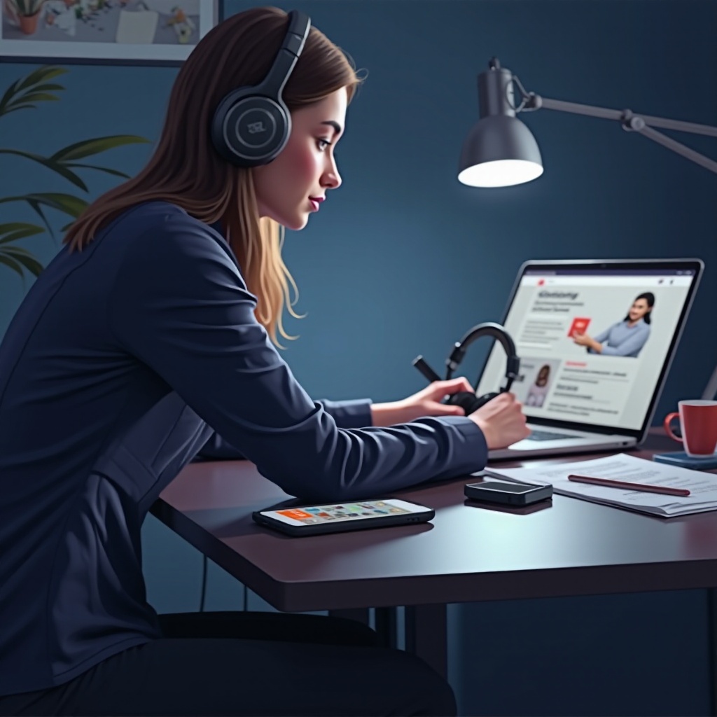제 JBL 헤드폰이 켜지지 않아요
