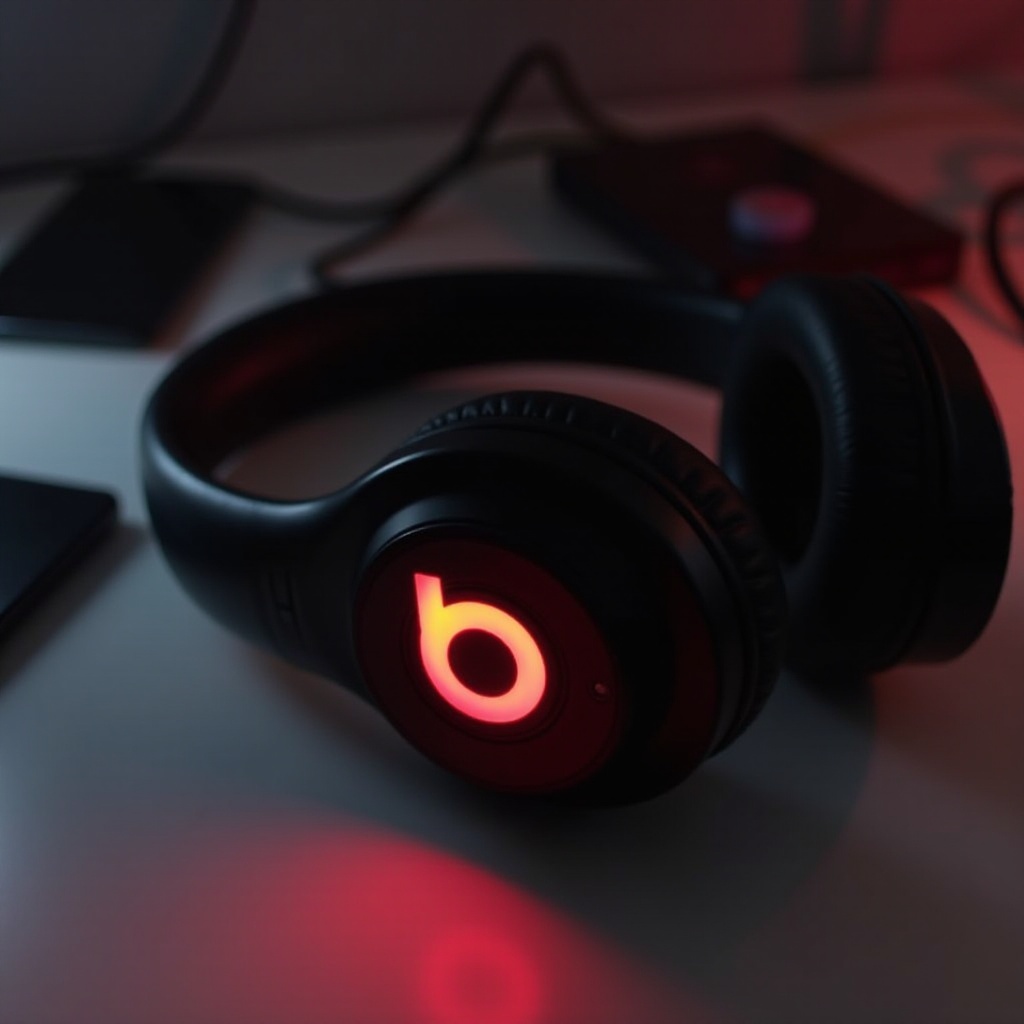 beats'lerim neden kırmızı yanıp sönüyor