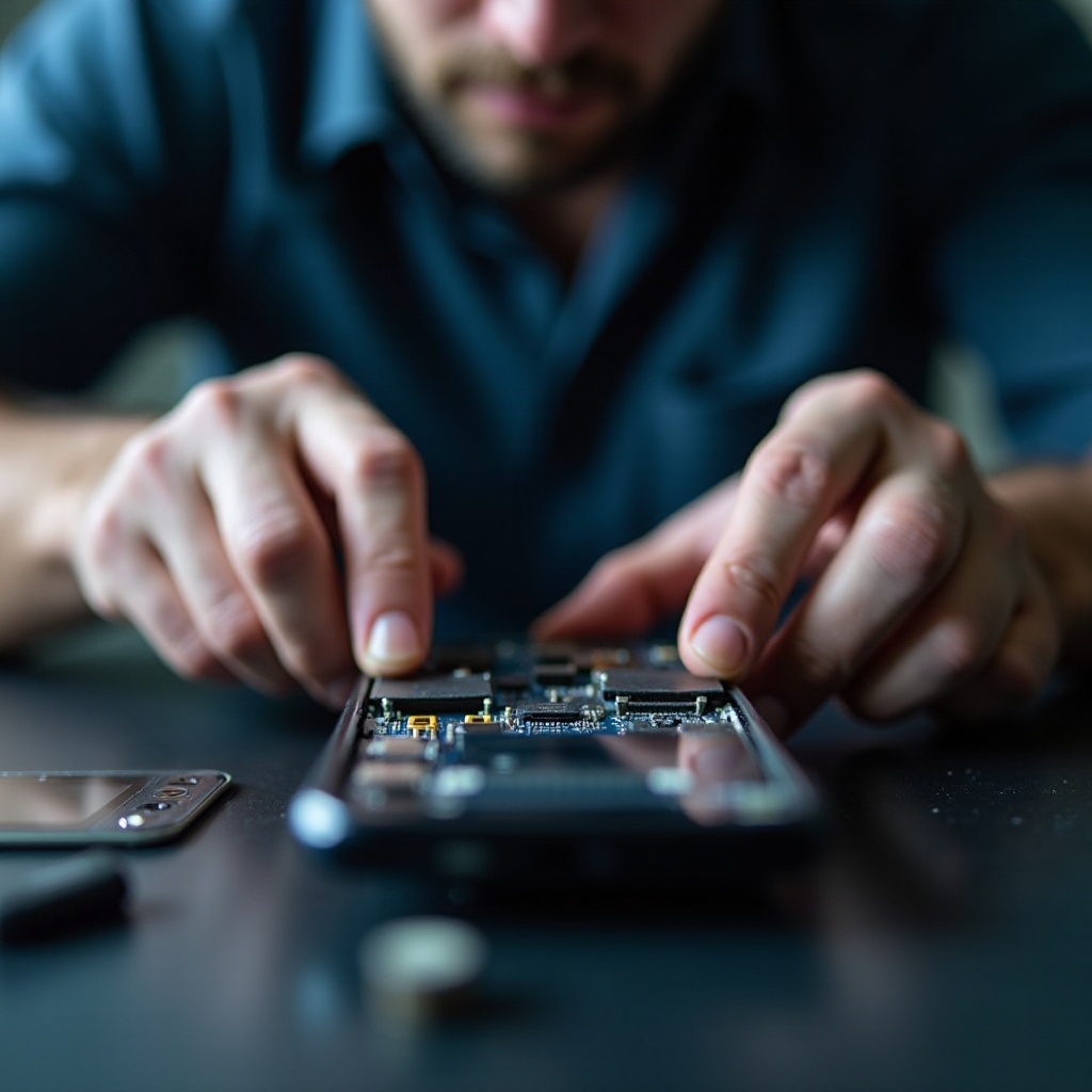 ความเสียหายจากน้ำโทรศัพท์มือถือ