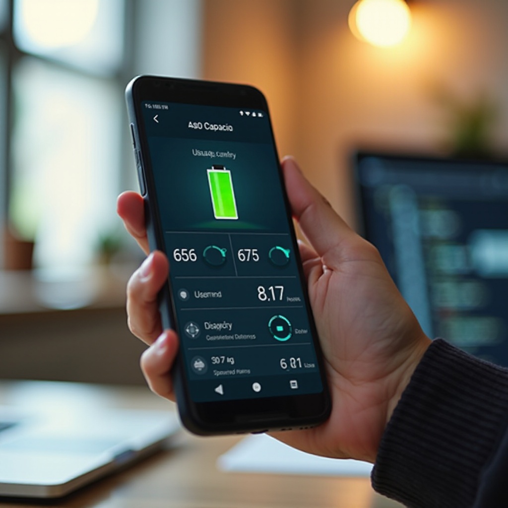 android batarya kapasitesi nasıl kontrol edilir