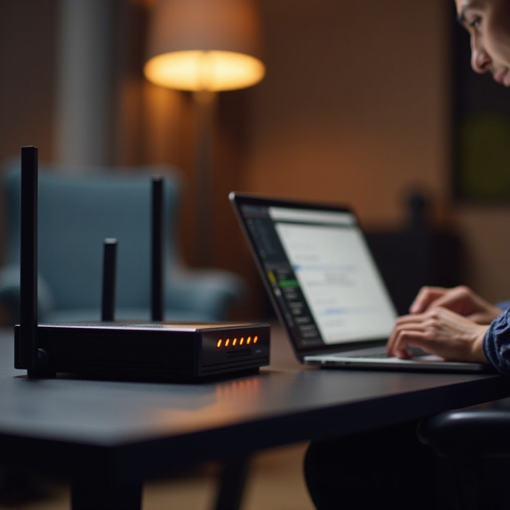 라우터를 원격으로 재설정