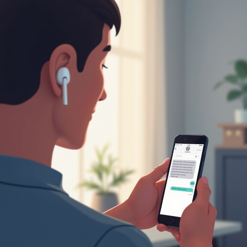 Mengapa AirPods saya tidak membaca teks?