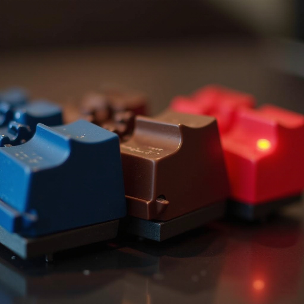 saklar biru vs coklat vs merah
