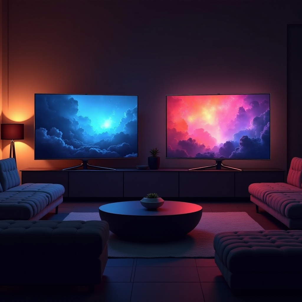 미니 LED 대 OLED