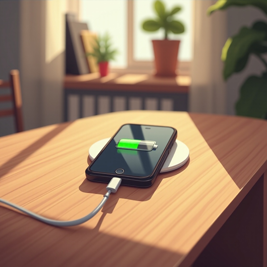 แบตเตอรี่ iPhone หมดขณะชาร์จ