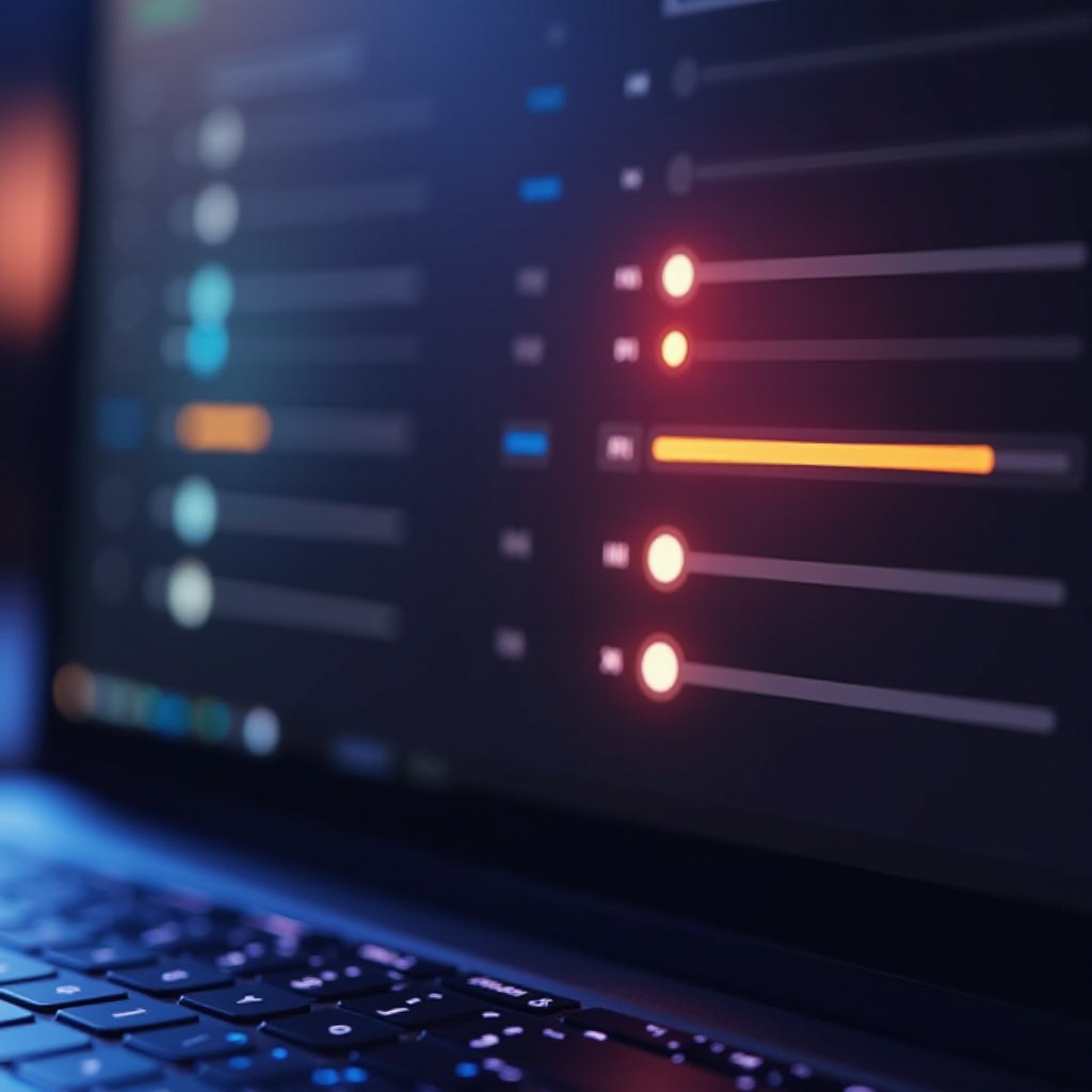 노트북 화면을 밝게 하는 방법