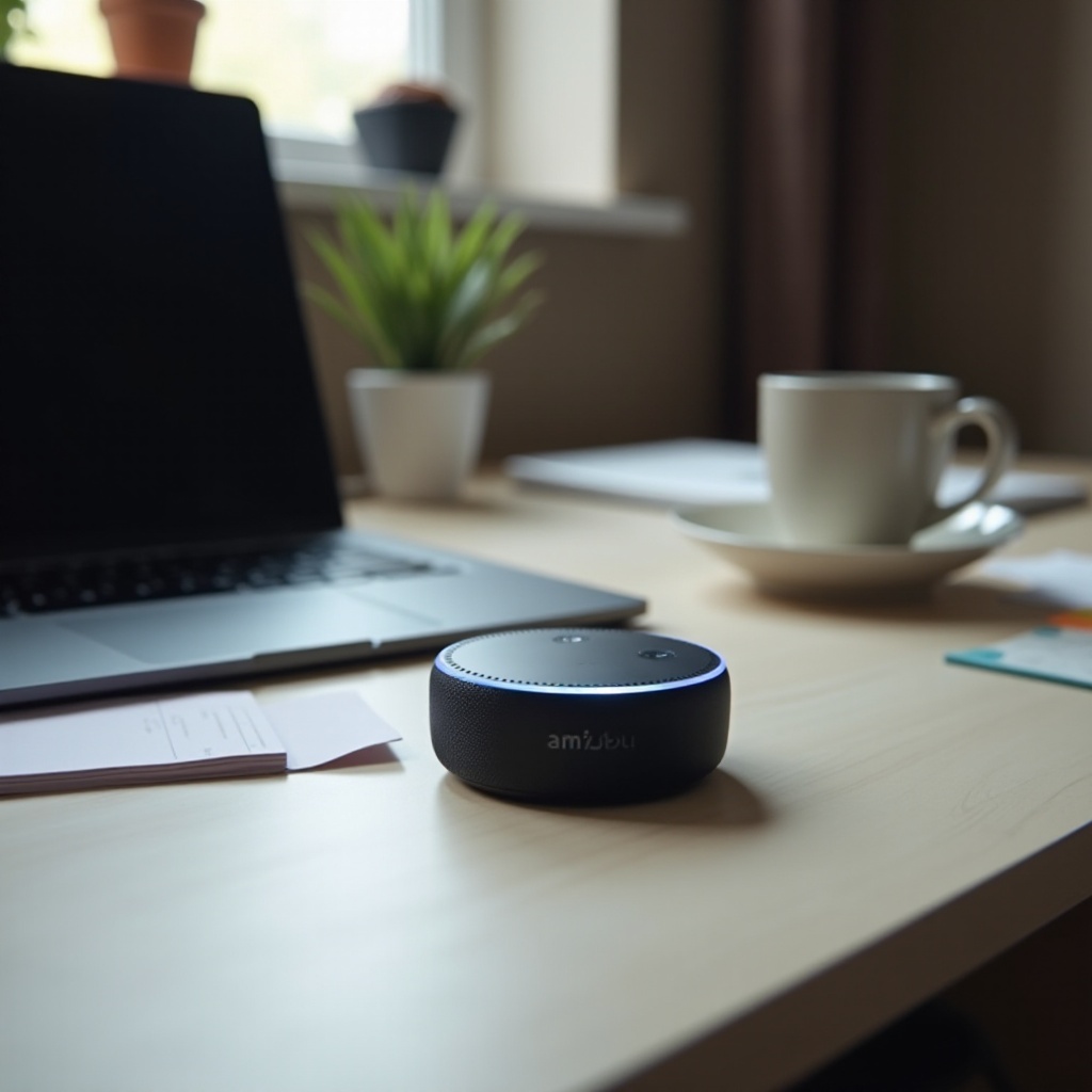 エコードットが音声に反応しない