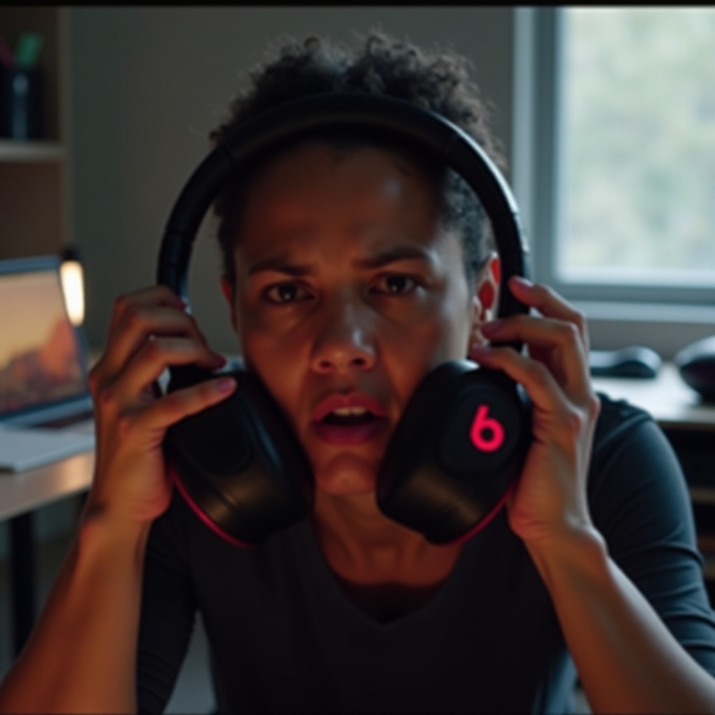 내 비츠가 왜 빨간색으로 깜박이나요