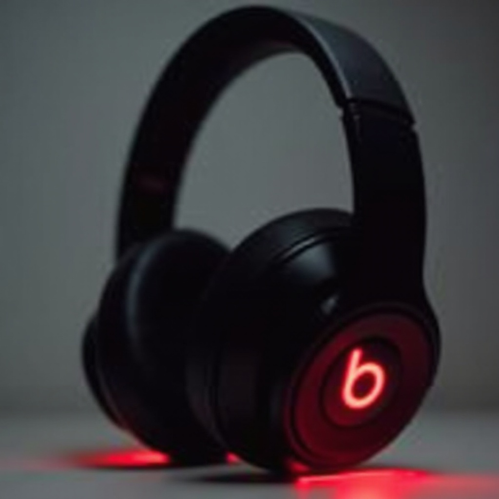 ทำไมบีตส์ของฉันกะพริบเป็นสีแดง