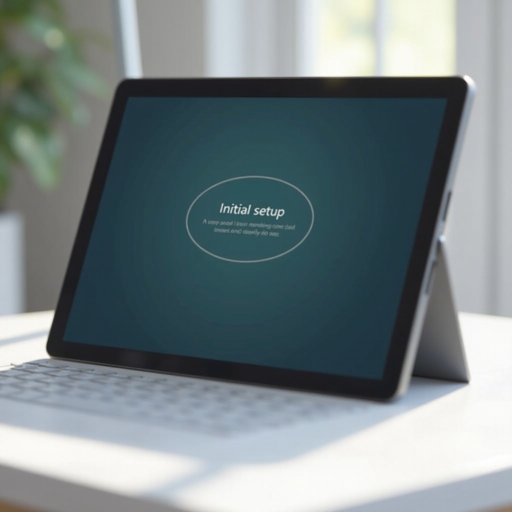 서피스 태블릿 초기화