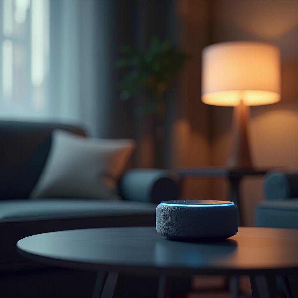 에코 도트가 음성에 응답하지 않습니다