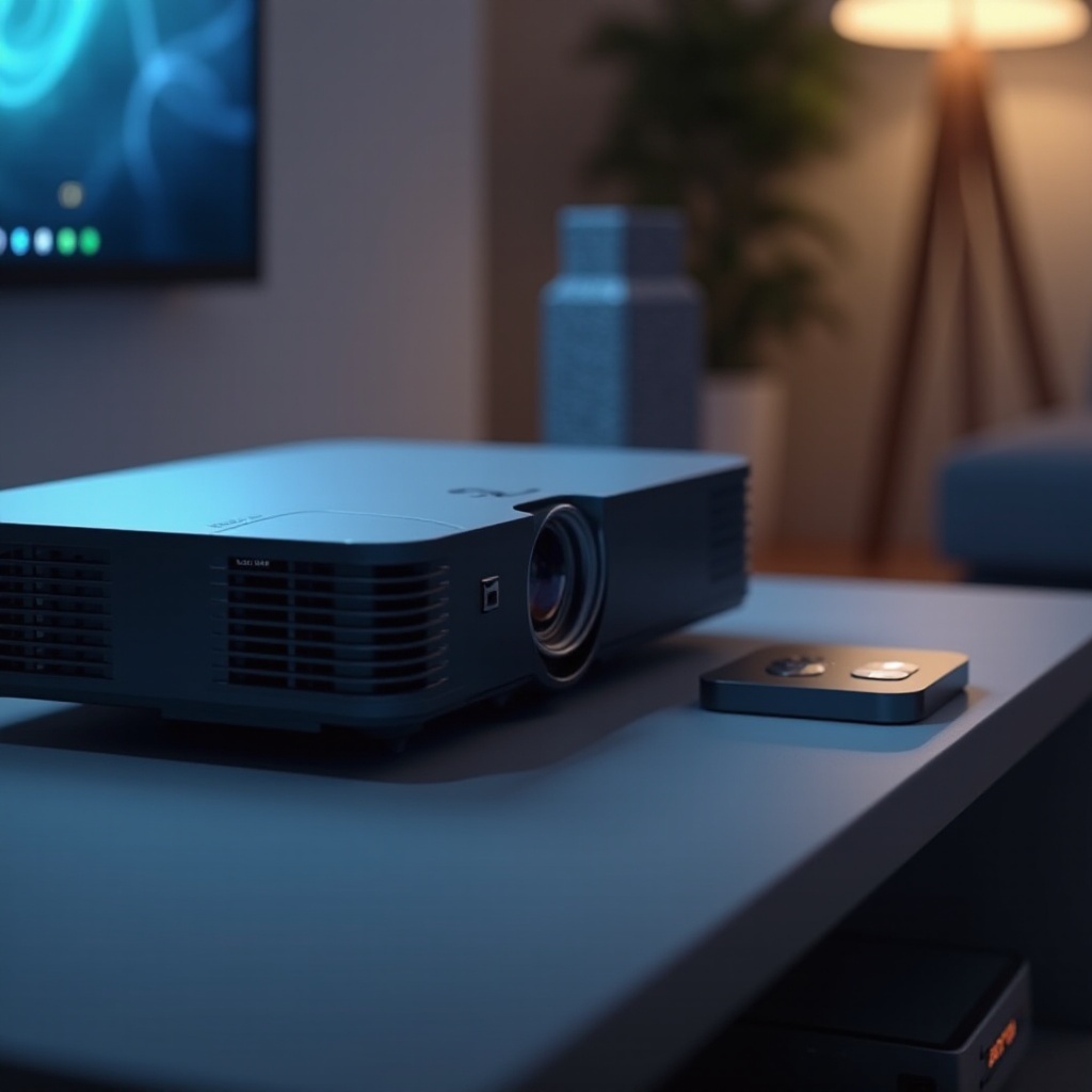 애플 TV가 엡손 프로젝터와 함께 깜빡거립니다