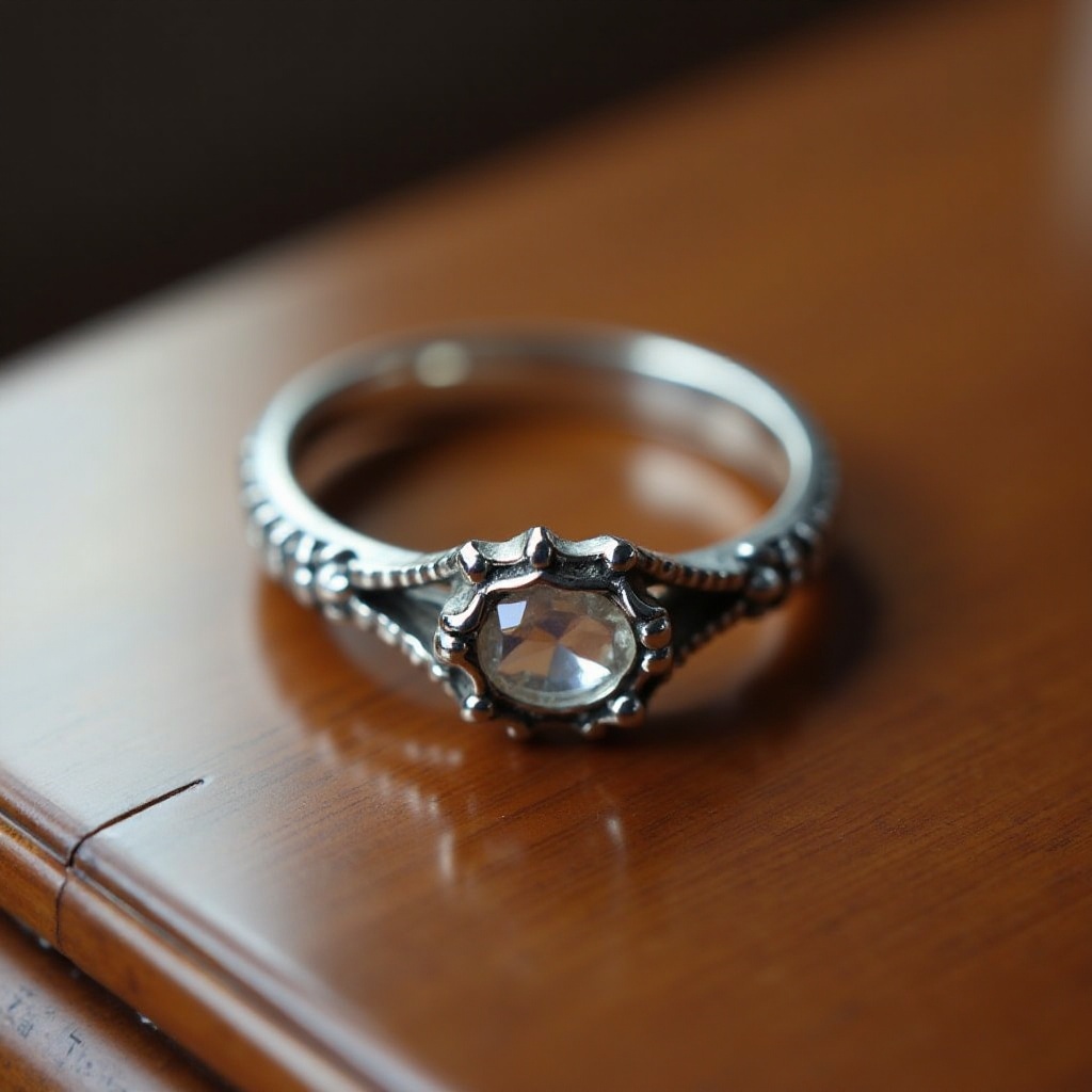 cara membersihkan cincin perak dengan batu